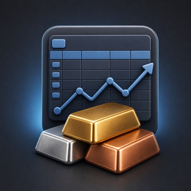 Metals Pricing Sheet Agent