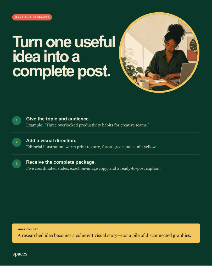 05 · The close from the Instagram Post Creator example
